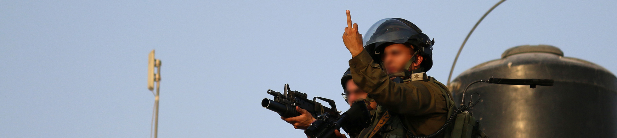 illustration. Qalandiya, West Bank. Photographer Ahmad Al-Bazz, Activestills